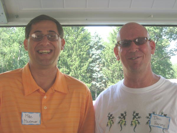 Mike Madonio and Don Harvey Mike Madonio and Don Harvey
